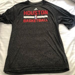 Adidas Houston Rockets official t shirt